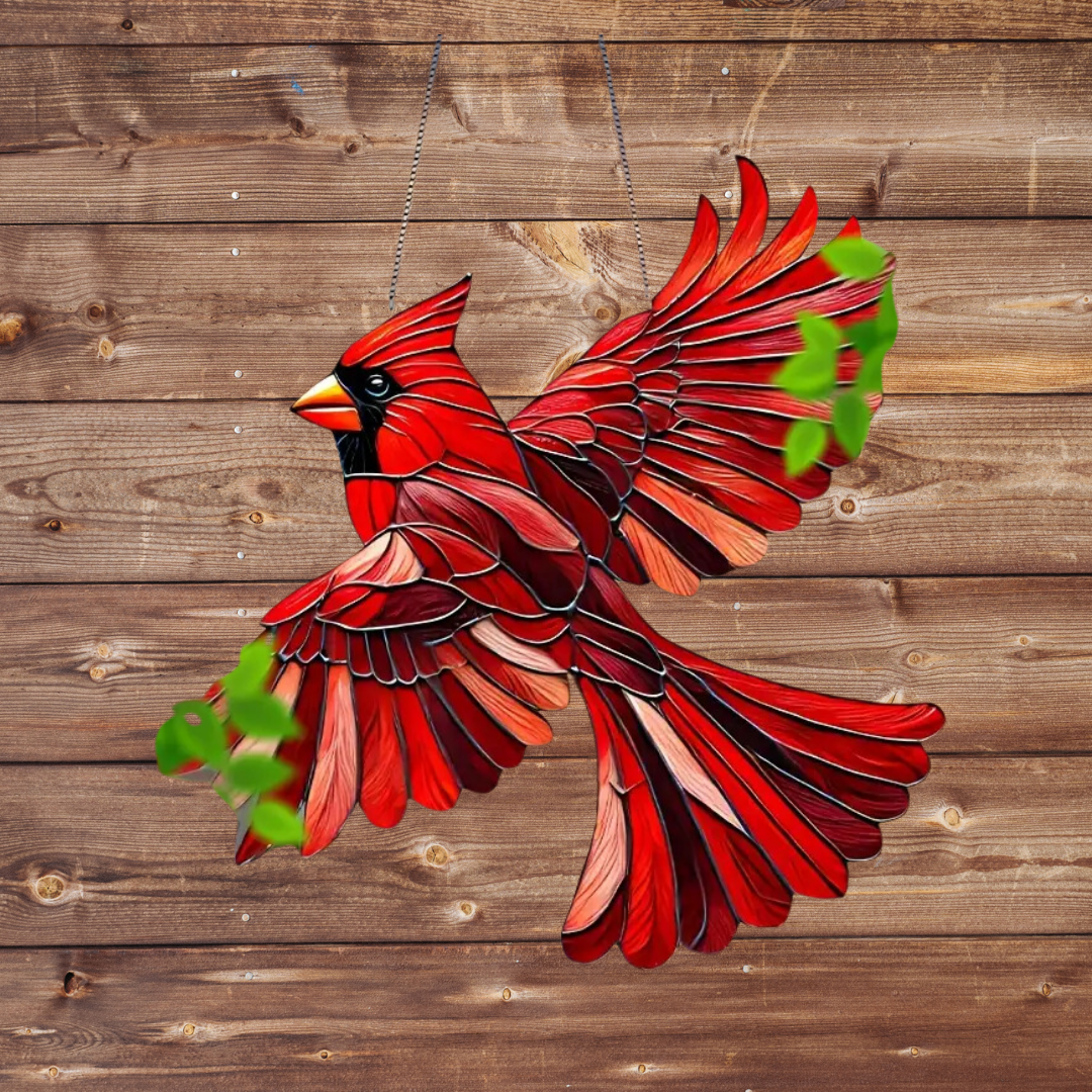 Cardinal Suncatcher