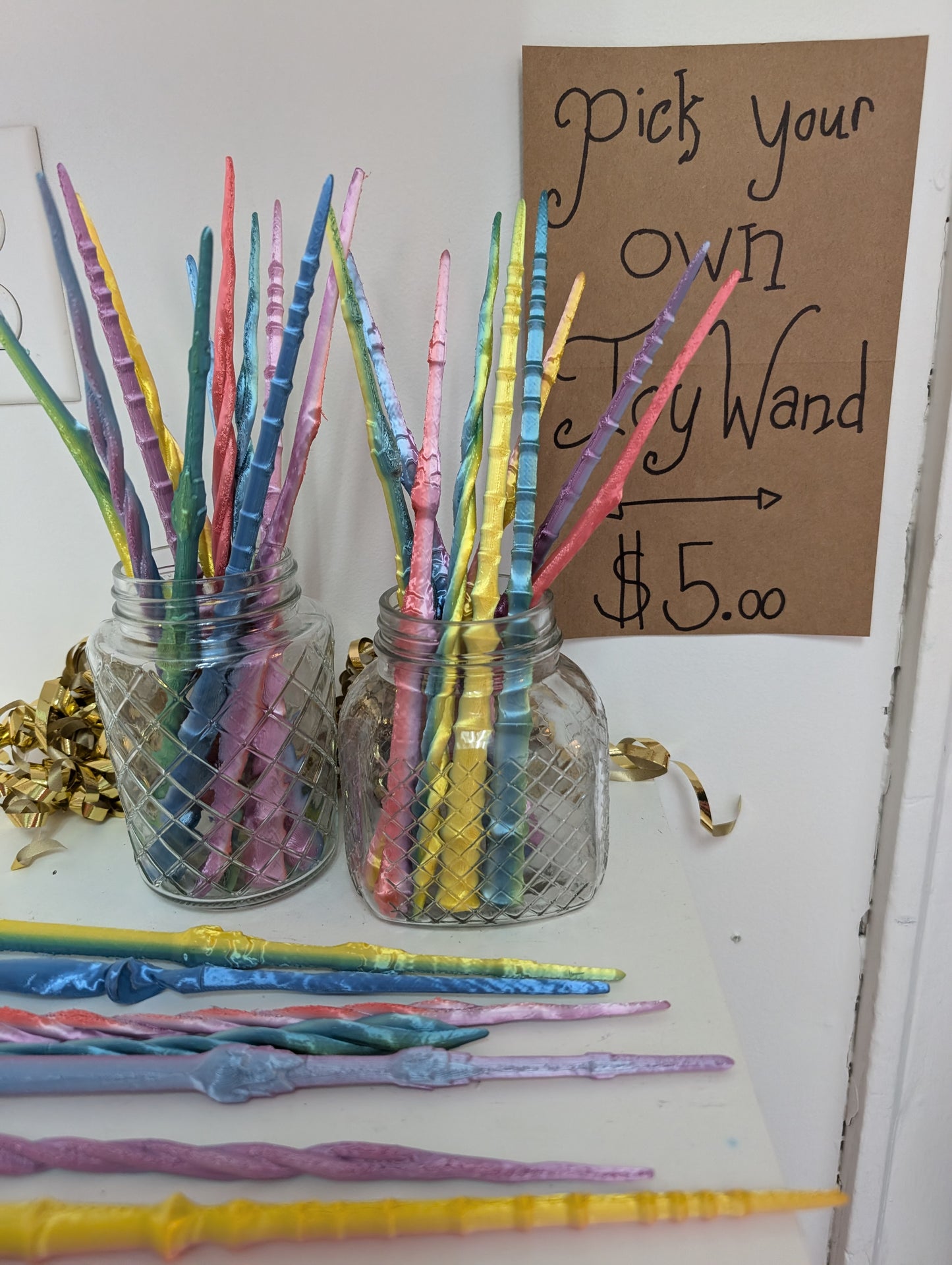 3D Printed Wands, Wands, Harry Potter, Wizard, Wizards Wand, Kids Wands