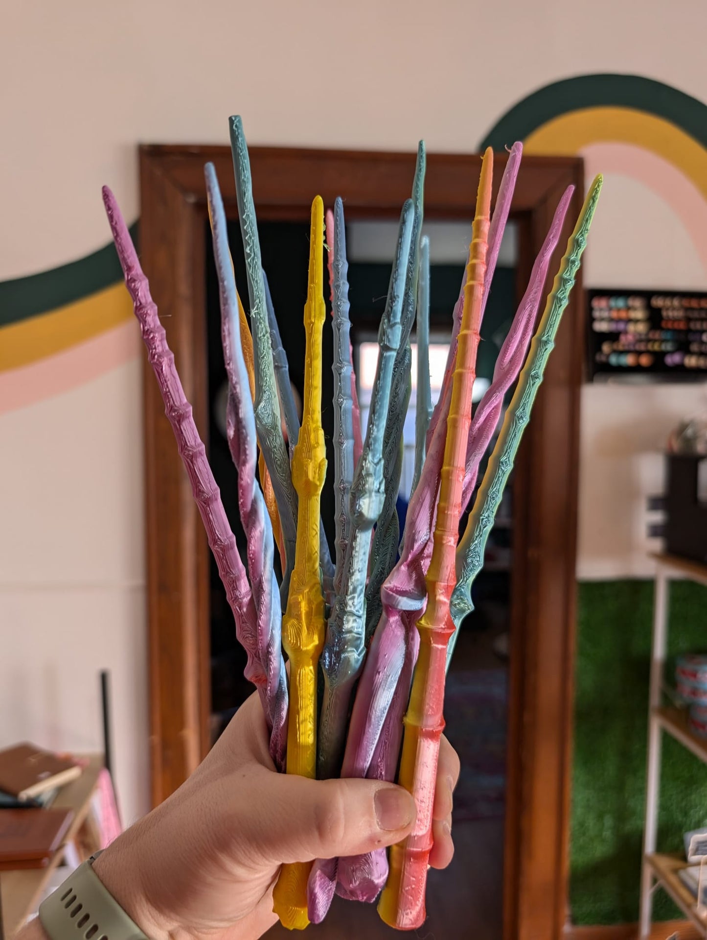 3D Printed Wands, Wands, Harry Potter, Wizard, Wizards Wand, Kids Wands