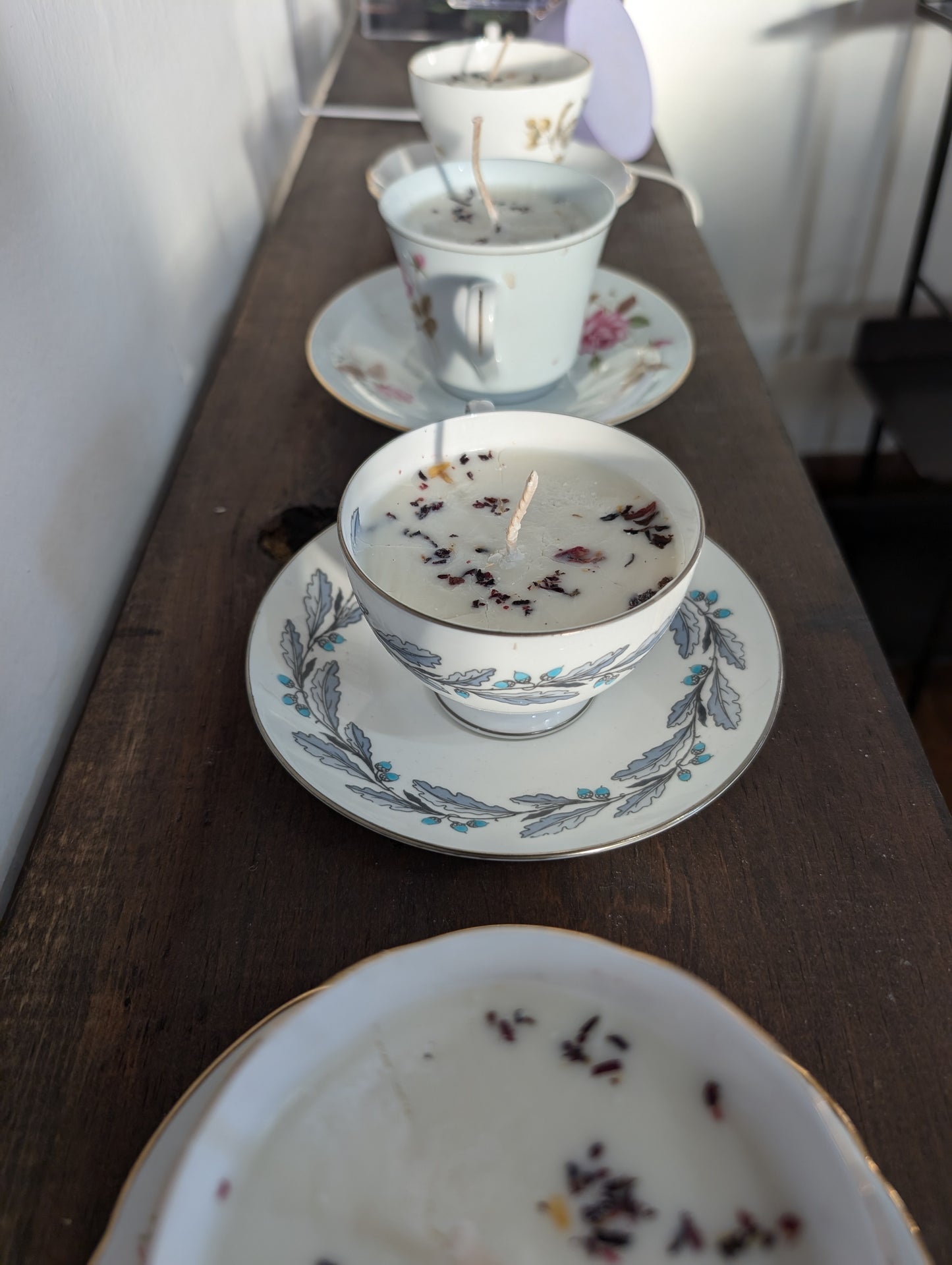 Tea cup Candle, Vintage Tea cup Candle Tea Cup, Tea Lover, Decorative