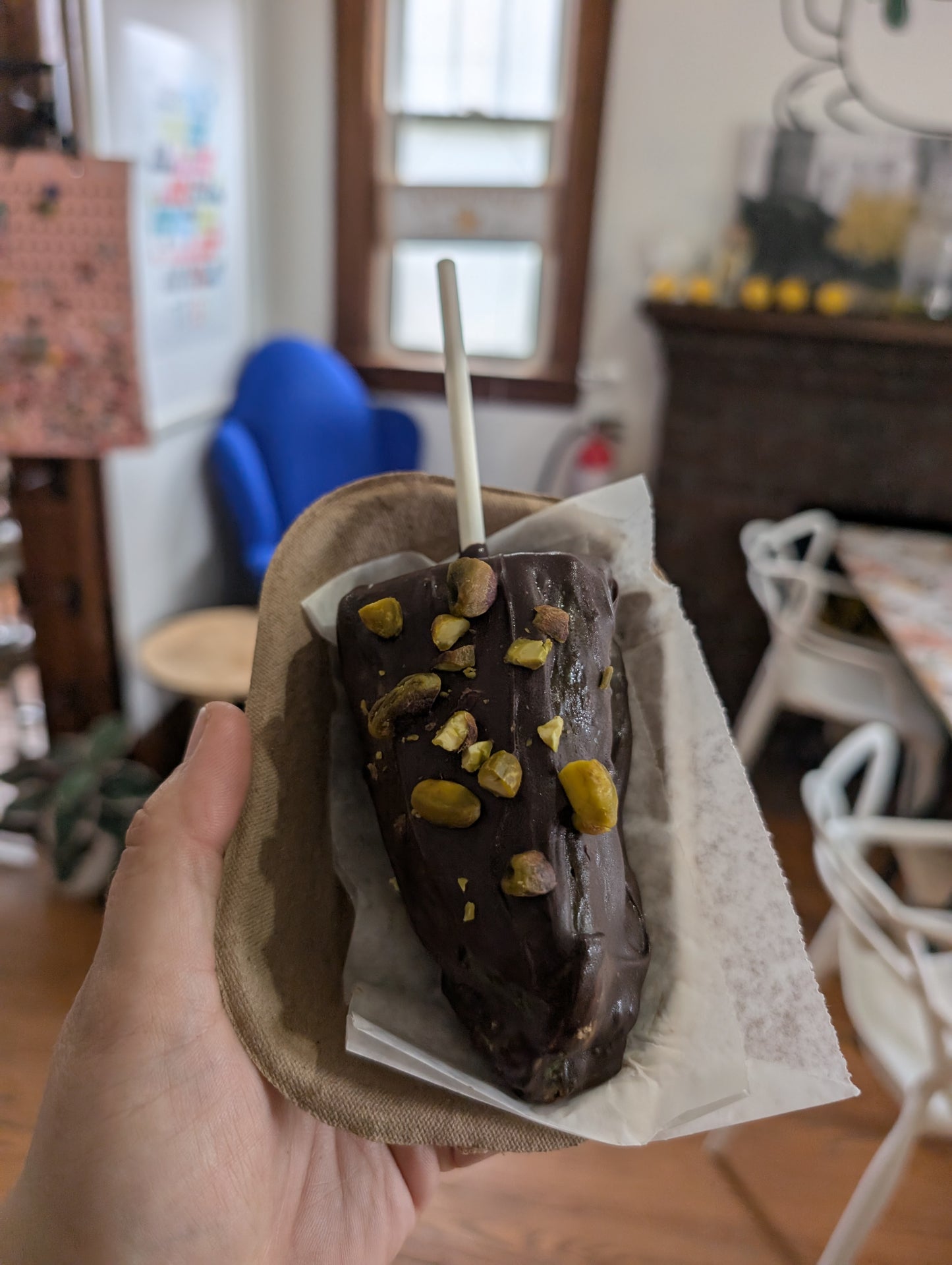 Chocolate Covered Cheesecake Pops