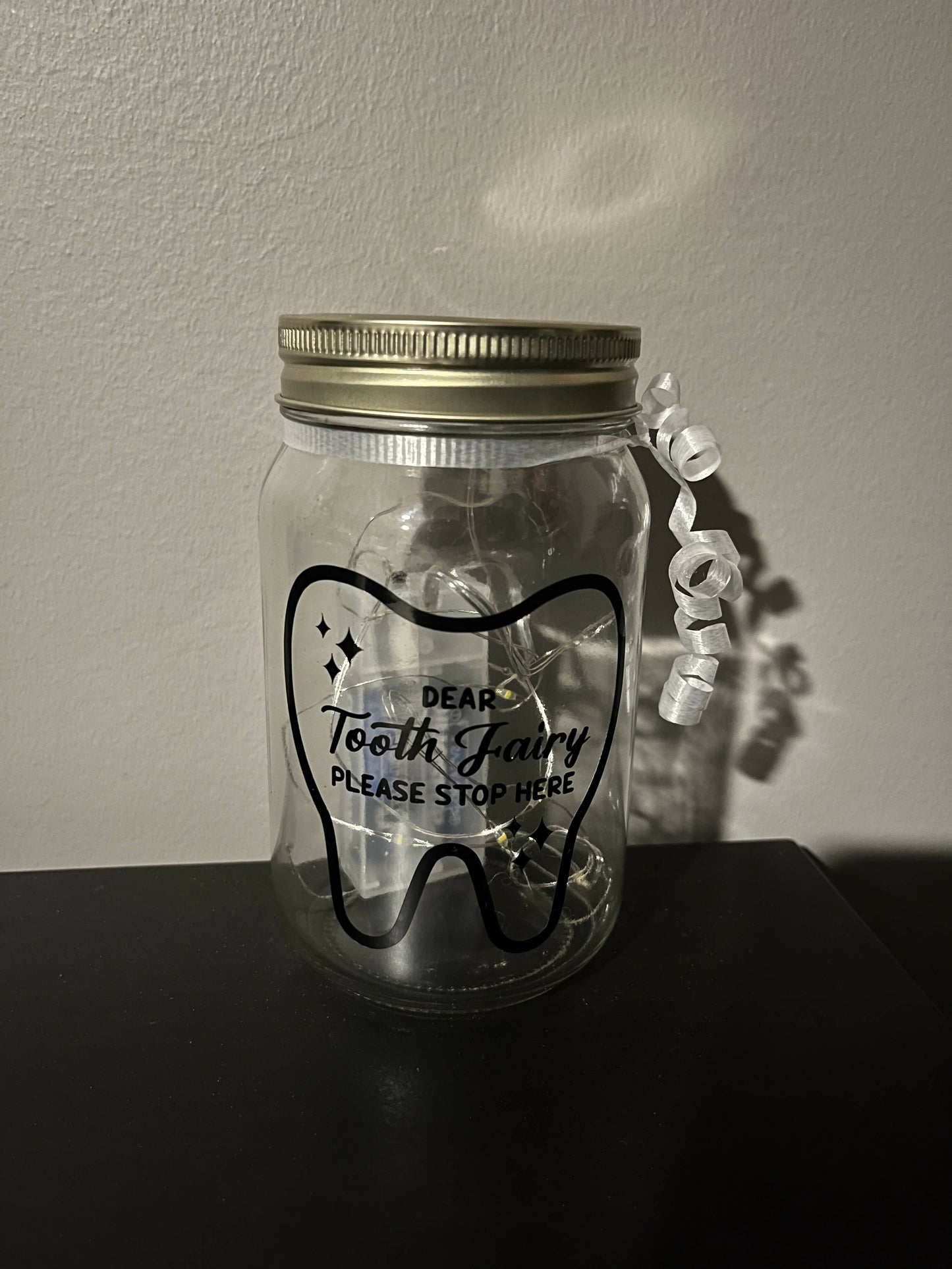 Tooth fairy jar