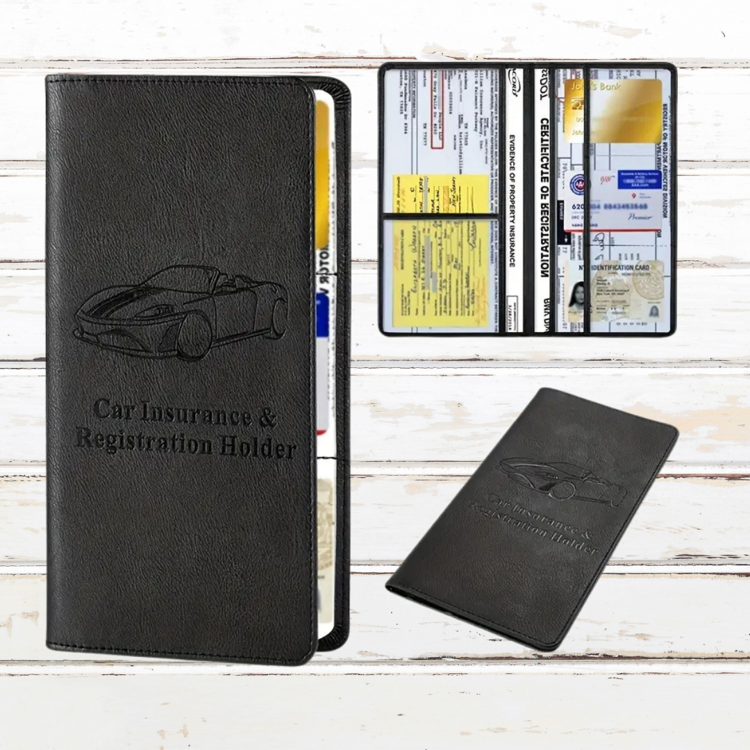 Car Registration and Insurance Card Holder