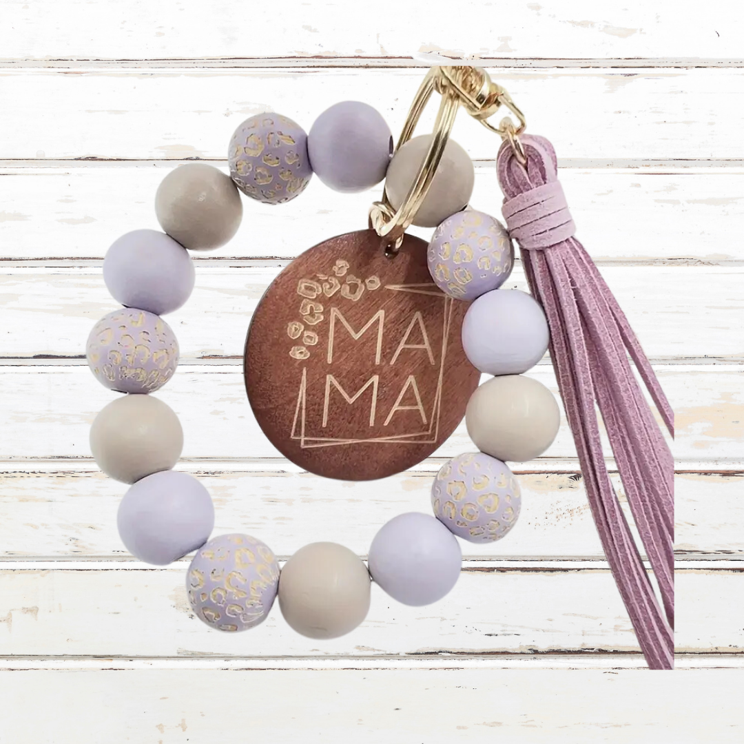 Mama Bead Keychain