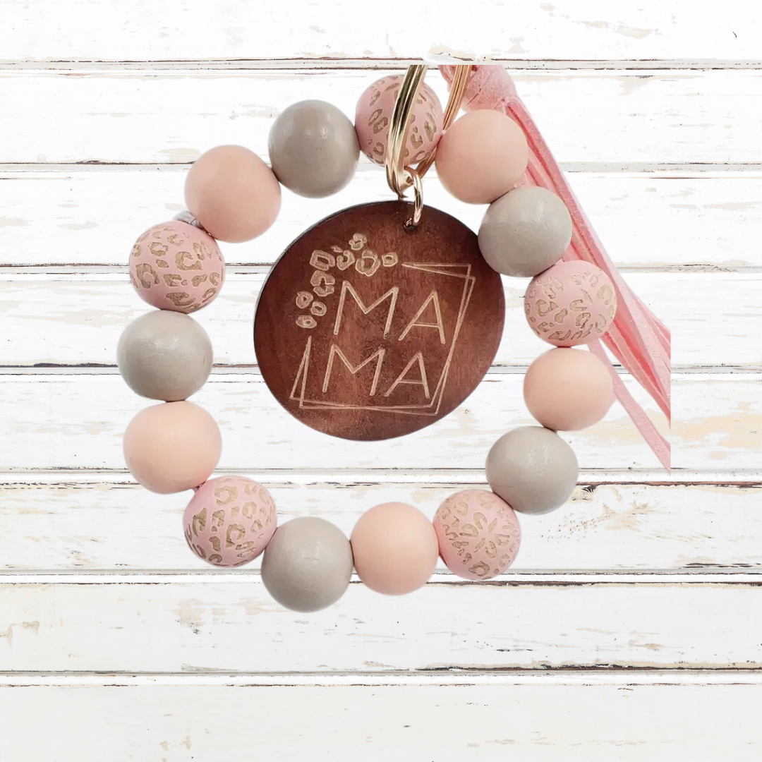 Mama Bead Keychain