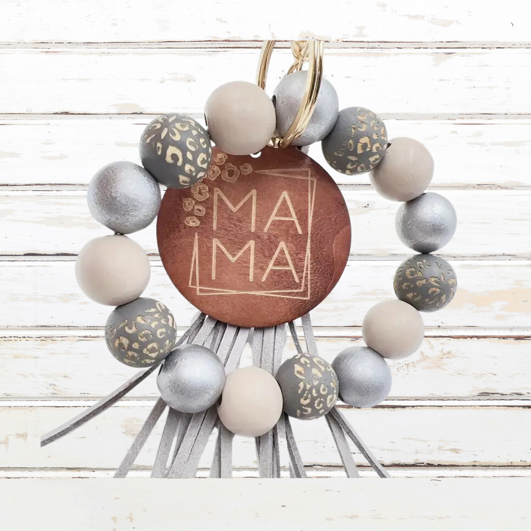 Mama Bead Keychain