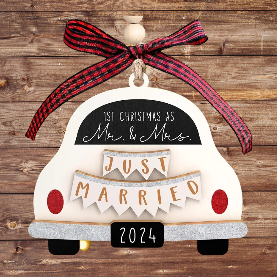 2024 Just Married Ornament