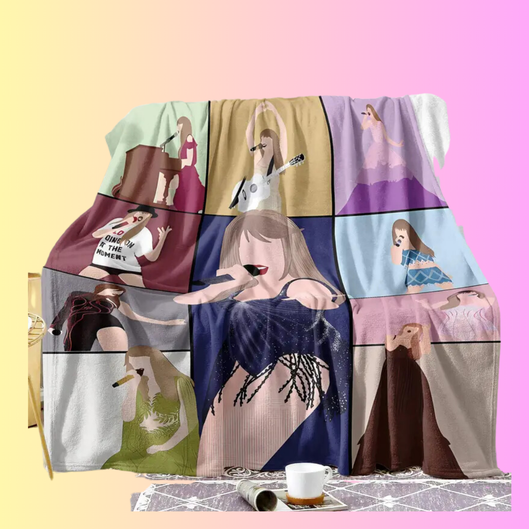 Taylor Swift Eras Tour Blanket