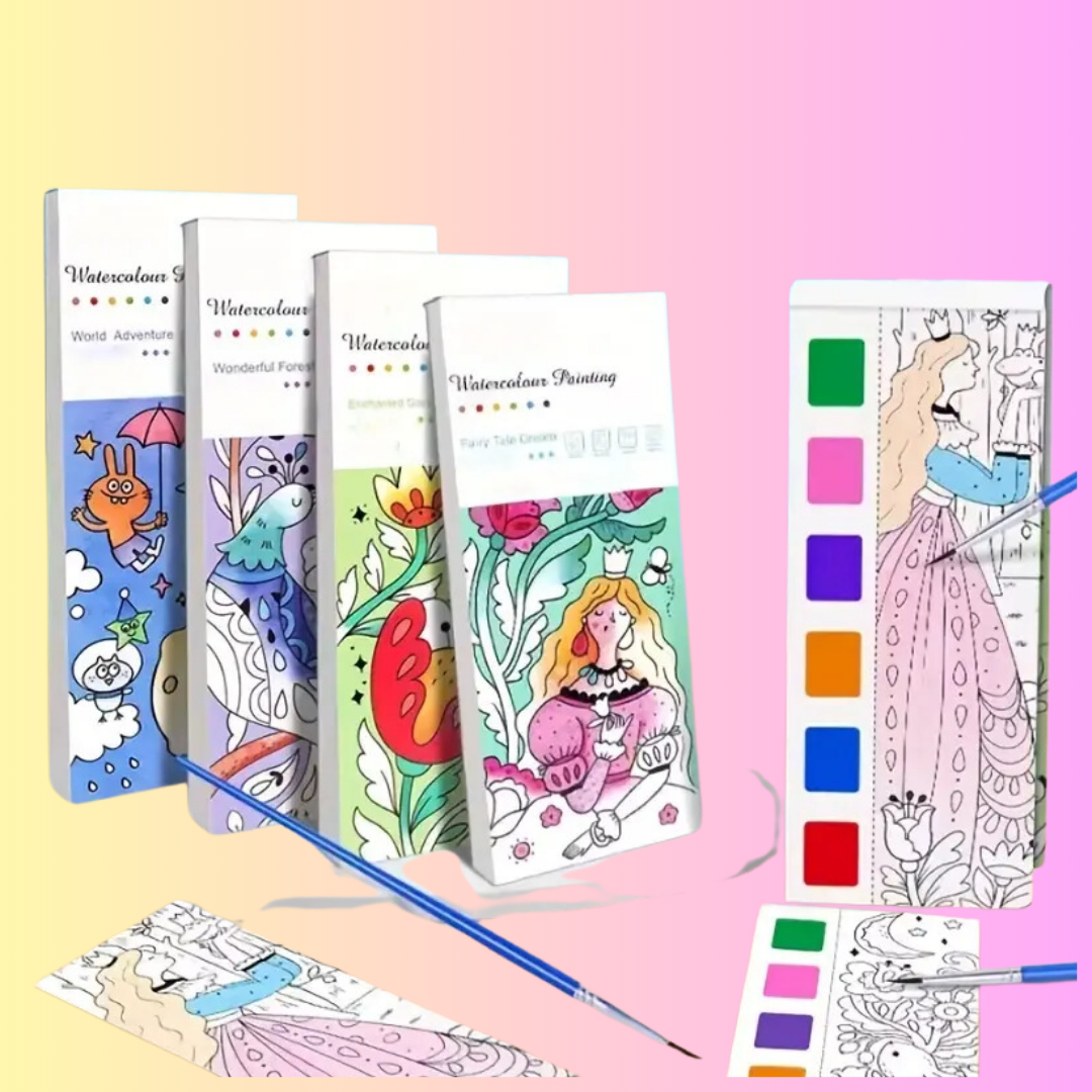 Paint Colouring Books