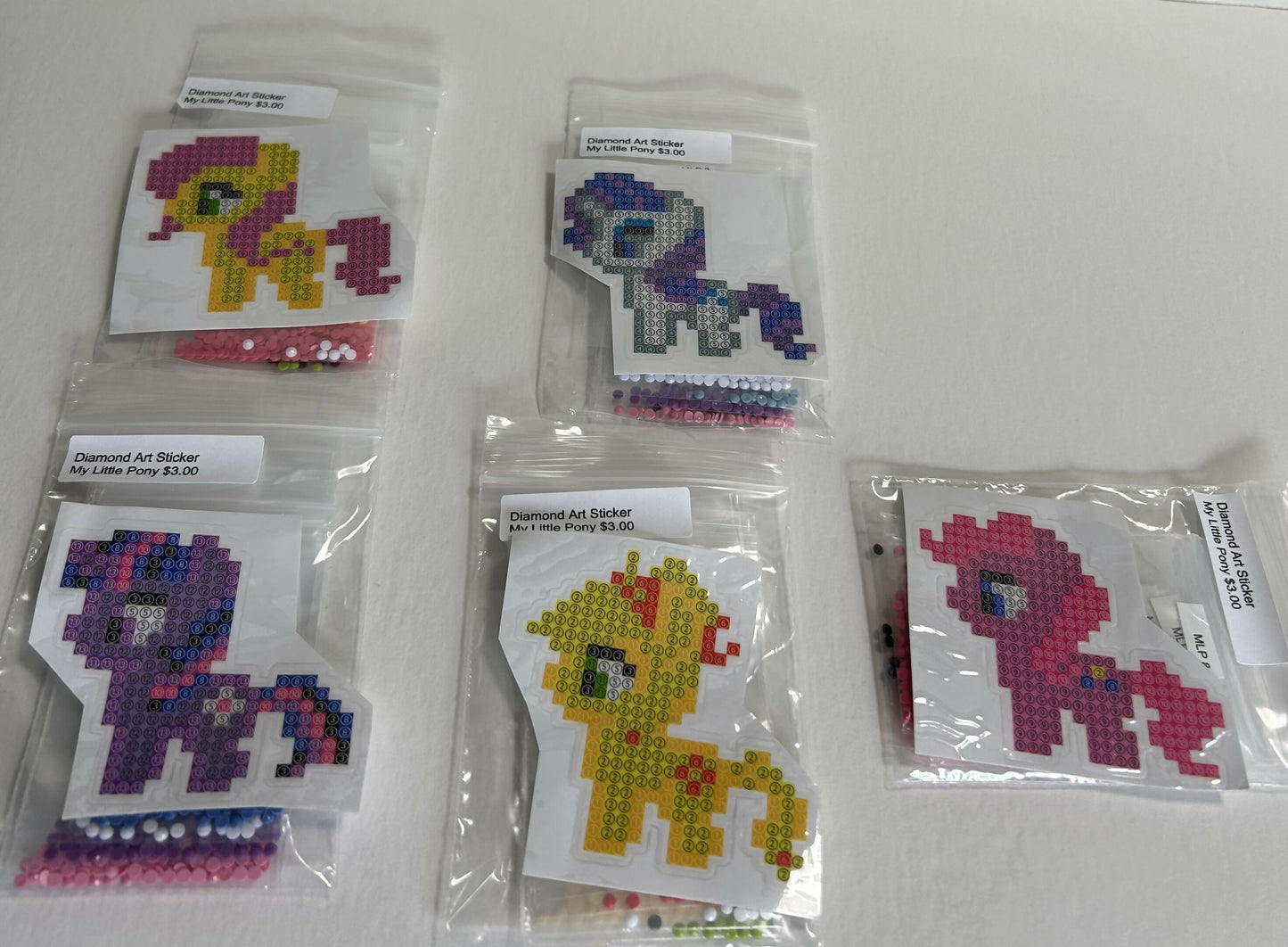 Diamond Art Kit ~ My Little Pony Sticker