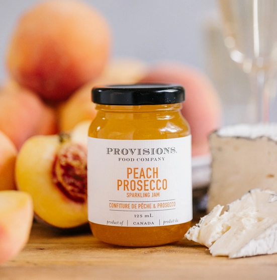 Peach Prosecco Sparkling Jam