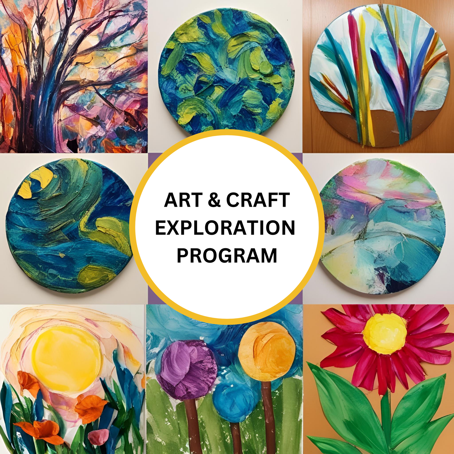 Homeschool Program - Art & Craft Exploration (April to May/Thursday/10am - 11am)