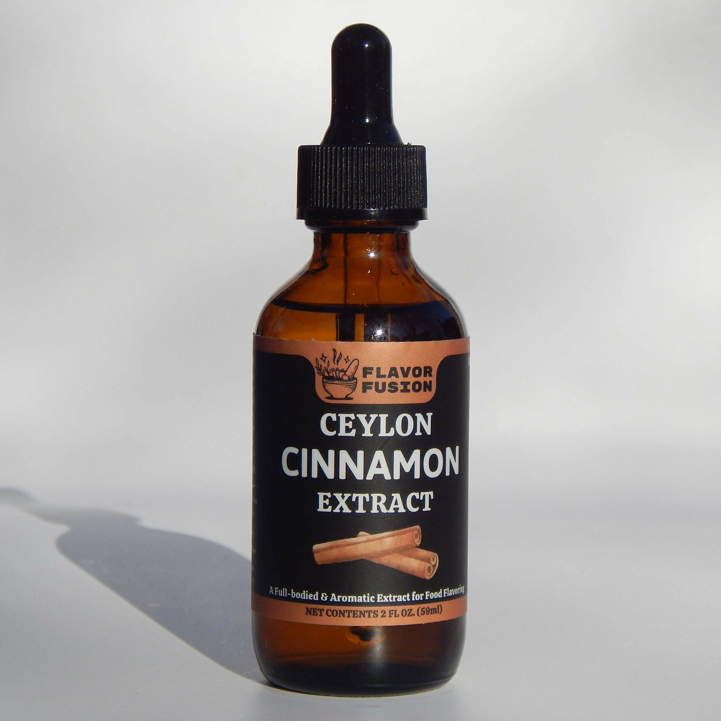 FLAVOR FUSION Ceylon Cinnamon Extract- 2 fl oz